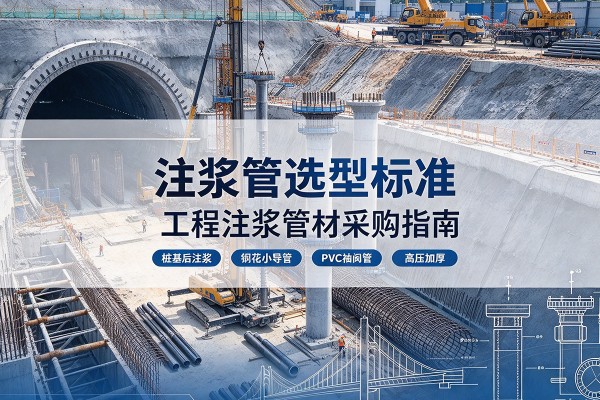 密山注浆管选型标准