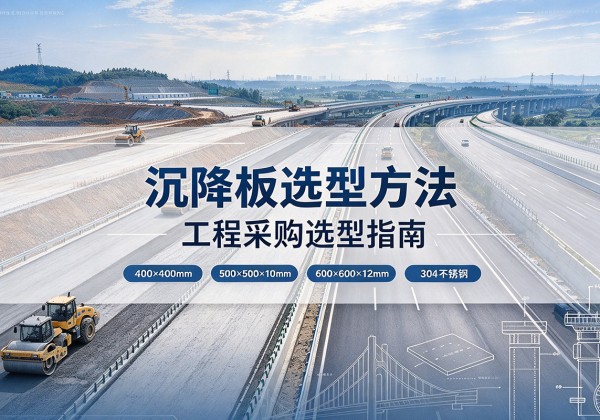 密山沉降板选择方法