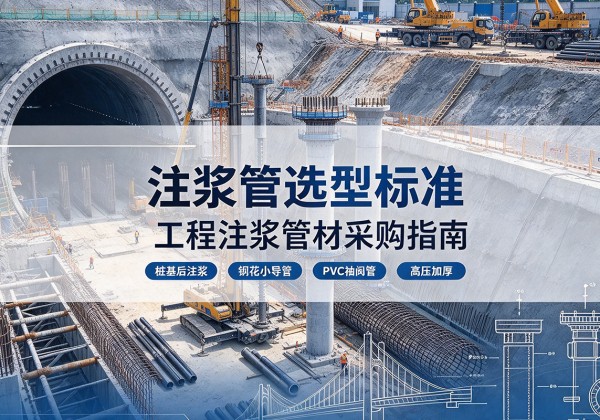 密山注浆管选型标准